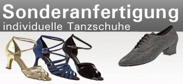 In dieser Tanzschuhrubrik finden SIe Tanzschuhe, die wir nur für uns herstellen lassen.