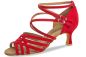 Preview: The dance shoe model 108 is also available in red suede.