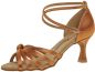 Preview: Made of dark tan latin sandal. The ideal dance shoes for the tournament dance.