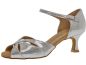 Preview: Latein-Sandalette aus weichem Leder mit einem 5cm Absatz