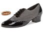Preview: Very low, black lace-up shoes, made of fine suede, fitted with nappa leather at the toes, lace-up area and heel. Very comfortable thanks to the comfort footbed and the foot-covering fit. Suitable as a training shoe.