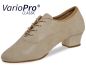 Preview: Schicke, schwarze Schnürschuhe mit weichem Comfort-Fußbett. Niedriger Absatz und den Fuß umschließende Passform machen die Tanzschuhe sehr bequem. Ideal als Trainerschuh.