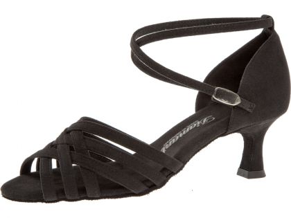 Klassische Sandalette aus dem bequemen Obermaterial Microfaser. Diese Tanzschuhe haben einen 5cm Absatz.
