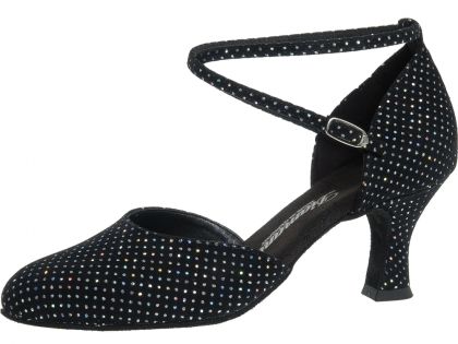 Die idealen Tanzschuhe für den festlichen Ball. Diese Tanzschuhe haben einen 6,5cm Absatz.
