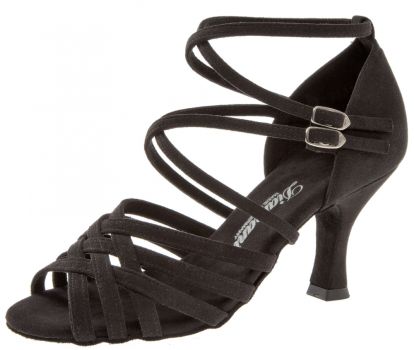 The most popular black sandalette is also available with a 7.2cm heel.