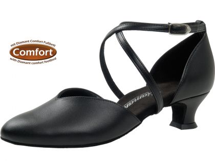 This dance shoe model is the most popular dance shoe with a 4.2cm heel. The dancing shoes are made of soft nappa leather.