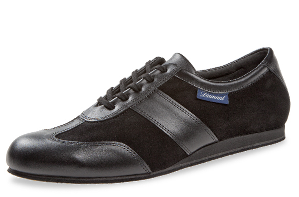 Black Leather Closed Ballroom Shoe