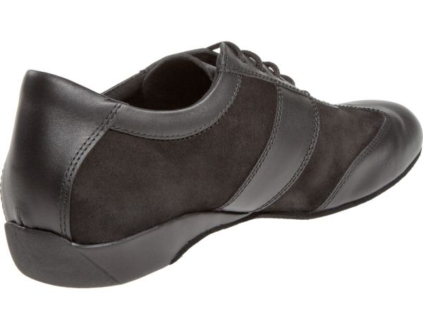 breite Füße Diamant Standard 123 Herren-Tanzschuhe Leder schwarz Ballroom f 