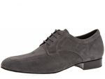 Den beliebtesten Diamant-Tanzschuh erhalten Sie bei uns auch in der Variante grau Velourleder. Das Velourleder ist besonders weich und wirkt elegant.